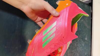 Adidas F50 Elite FG Low-Tops Football Boots - Pink/Yellow/Orange