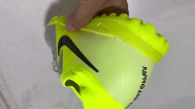 Nike Phantom GX 2 Elite TF Low-Tops Football Shoes - Grey/Yellow/Black