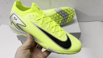Nike Air Zoom Mercurial Vapor 16 Elite TF Low-Tops Football Shoes - Yellow/Black/White