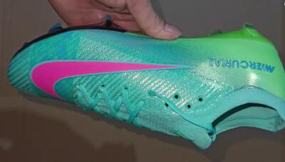 Nike Air Zoom Mercurial Vapor 16 Elite FG Low-Tops Football Boots - Jade/Pink/Yellow