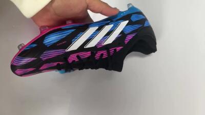 Adidas Copa Pure 2 FG Low-Tops Football Boots - Black/Pink/Blue