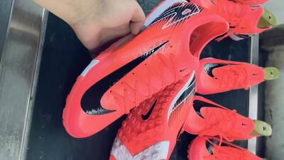 Nike Air Zoom Mercurial Vapor 16 Elite TF Low-Tops Football Shoes - Red/Black/White