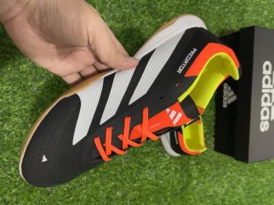 Adidas Predator 24 Elite IC Low-Tops Football Shoes - Black/White/Red