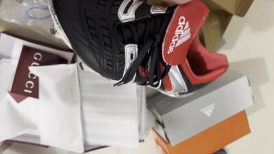 Adidas Predator Accelerator FG Low-Tops Football Boots - Black/Silver/Red