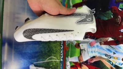 Nike Air Zoom Mercurial Vapor 16 Elite FG Low-Tops Football Boots - White/Black/Grey