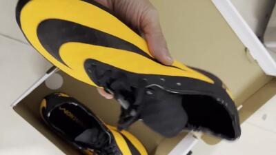 Nike Hypervenom Phantom FG Low-Tops Football Boots - Yellow/Black/White