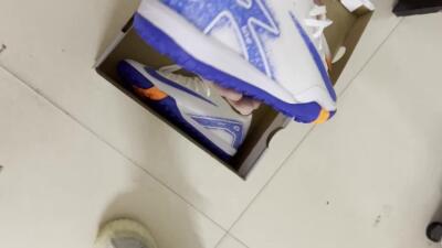 Nike Air Zoom Mercurial Vapor 16 Elite TF Low-Tops Football Shoes - White/Blue/Orange