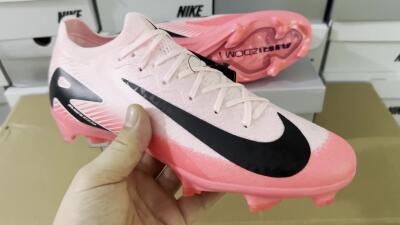 Nike Air Zoom Mercurial Vapor 16 Elite FG Low-Tops Football Boots - Pink/Red/Black
