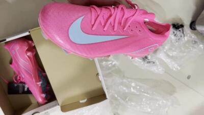 Nike Air Zoom Mercurial Vapor 16 Elite FG Low-Tops Football Boots - Red/Jade/White