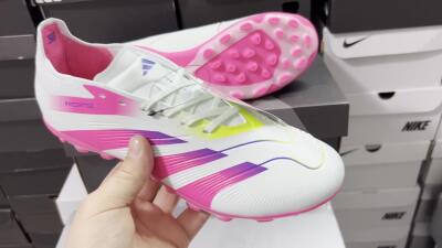 Adidas Predator Elite 24 MG Low-Tops Football Boots - Jade/Purple/Pink