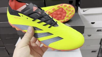 Adidas Predator Elite 24 MG Low-Tops Football Boots - Yellow/Black/Red