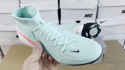 Nike Phantom Luna Elite FG High-Tops Football Boots - Jade/Red/White