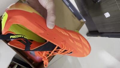 Adidas Predator Elite Foldover Tongue SG Low-Tops Football Boots - Red/Black/Yellow