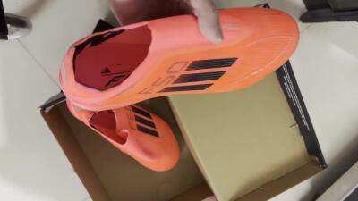 Adidas F50 Elite Laceless FG Low-Tops Football Boots - Red/Black