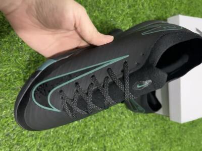 Nike Air Zoom Mercurial Vapor 16 Elite IC Low-Tops Football Shoes - Black/Blue/White