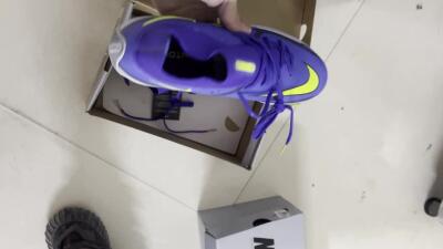 Nike Phantom GT2 DF Elite FG High-Tops Football Boots - Blue/Yellow/White