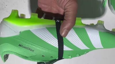 Adidas Predator Elite Foldover Tongue FG Low-Tops Football Boots - Green/White/Black