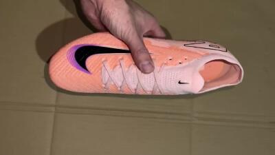 Nike Air Zoom Mercurial Vapor 16 Elite FG Low-Tops Football Boots - Pink/Black/Purple