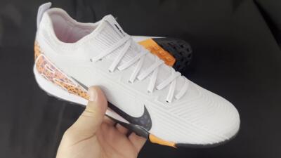 Nike Air Zoom Mercurial Vapor 16 Pro TF Low-Tops Football Shoes - Grey/Black/Leopard