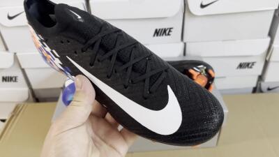 Nike Air Zoom Mercurial Vapor 16 Elite FG Low-Tops Football Boots - Black/Blue/Orange