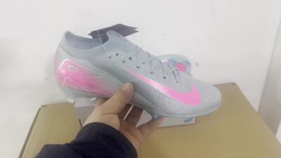Nike Air Zoom Mercurial Vapor 16 Elite FG Low-Tops Football Boots - Jade/Pink/Silver