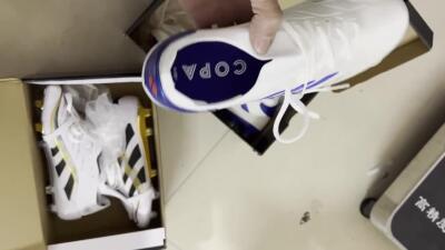 Adidas Copa Pure 2 FG Low-Tops Football Boots - Silver/Blue/Red