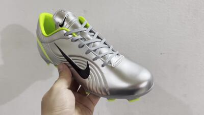 Nike Zoom Mercurial Vapor 1 Rgn SE FG Low-Tops Football Boots - Silver/Black/Yellow