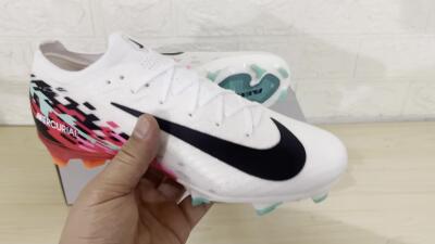 Nike Air Zoom Mercurial Vapor 16 Elite FG Low-Tops Football Boots - White/Black/Red