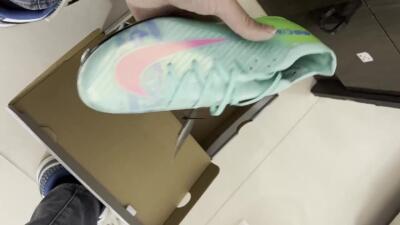 Nike Air Zoom Mercurial Vapor 16 Elite FG Low-Tops Football Boots - Jade/Pink/Gold