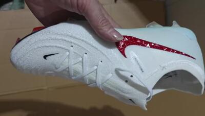 Nike Phantom Luna Elite FG Low-Tops Football Boots - White/Red/Jade