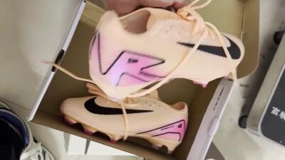 Nike Air Zoom Mercurial Vapor 16 Elite FG Low-Tops Football Boots - Pink/Black