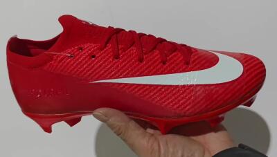 Nike Air Zoom Mercurial Vapor 16 Elite FG Low-Tops Football Boots - Red/White