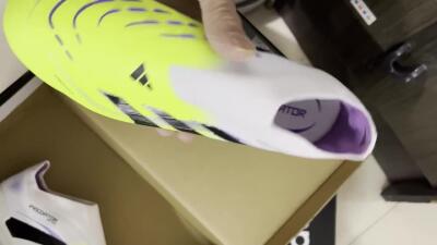 Adidas Predator Elite 25 Laceless FG Low-Tops Football Boots - Yellow/Black/White