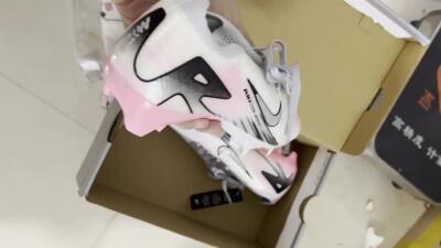 Nike Air Zoom Mercurial Vapor 16 Elite FG Low-Tops Football Boots - Silver/Pink/Black