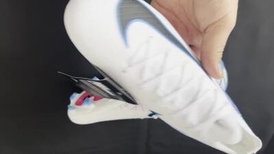 Nike Air Zoom Mercurial Vapor 16 Elite FG Low-Tops Football Boots - White/Black/Blue/Pink/Yellow