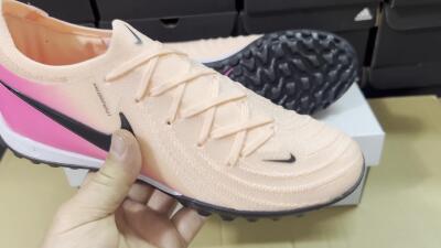 Nike Phantom GX 2 Elite TF Low-Tops Football Shoes - Pink/Black