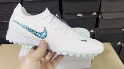 Nike Phantom GX 2 Elite TF Low-Tops Football Shoes - Beige/Green