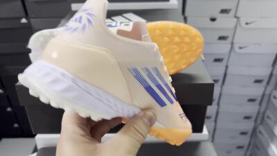 Adidas F50 Elite TF Low-Tops Football Shoes - Orange/Blue/White