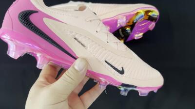 Nike Phantom 6 Low Elite FG Low-Tops Football Boots - Pink/Black/Gold