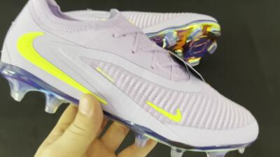 Nike Phantom 6 Low Elite FG Low-Tops Football Boots - Purple/Yellow/Gold