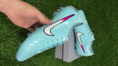 Nike Tiempo Legend 10 Elite FG Low-Tops Football Boots - Jade/White/Pink
