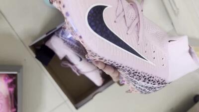 Nike Air Zoom Mercurial Superfly 10 Elite FG High-Tops Football Boots - Pink/Black/White