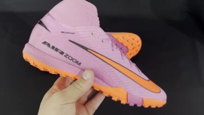 Nike Air Zoom Mercurial Superfly 10 Elite TF High-Tops Football Shoes - Red/Orange/Black