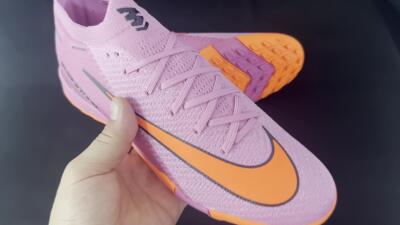 Nike Air Zoom Mercurial Vapor 16 Elite TF Low-Tops Football Shoes - Red/Orange/Black