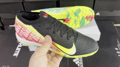 Nike Air Zoom Mercurial Vapor 16 Elite TF Low-Tops Football Shoes - White/Red/Yellow