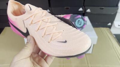 Nike Phantom GX 2 Elite FG Low-Tops Football Boots - Pink/Black