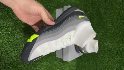 Nike Air Zoom Mercurial Superfly 10 Elite TF High-Tops Football Shoes - White/Black/Yellow