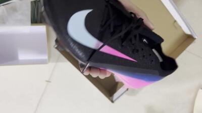 Nike Air Zoom Mercurial Vapor 16 Elite FG Low-Tops Football Boots - Black/White/Pink