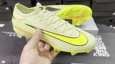 Nike Air Zoom Mercurial Vapor 16 Elite FG Low-Tops Football Boots - Yellow/Black/Red