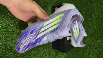 Adidas F50 Elite FG Low-Tops Football Boots - Blue/Yellow/Silver